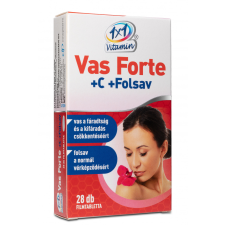 1x1 1x1 Vitamin Vas Forte + C + Folsav filmtabletta 28x gyógyhatású készítmény