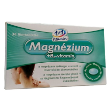 1x1 Vitaday Magnézium + B6 filmtabletta 30db vitamin és táplálékkiegészítő