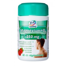  1X1 VITADAY RÁGÓTABLETTA MG 250MG + B6 EPER 45DB gyógyhatású készítmény