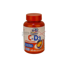  1x1 vitamin c-vitamin 500mg+d3 -vitamin csipkebogyókivonat narancs ízű tabletta 60db vitamin és táplálékkiegészítő