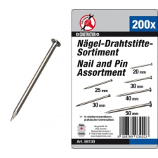  200 részes szeg készlet  (BGS 88130) barkácsolás, csiszolás, rögzítés