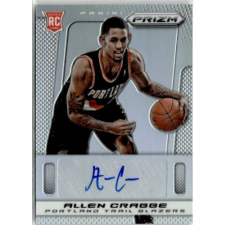  2013-14 Panini Prizm Autographs Silver Prizm # 15 Allen Crabbe gyűjthető kártya