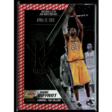 2015 Panini Kobe HeroVillain - Red MVP Channel the Villain # 18 Kobe Bryant gyűjthető kártya