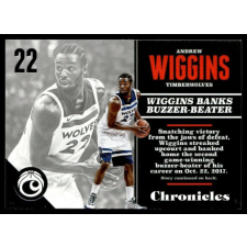 2017-18 Panini Chronicles # 83 Andrew Wiggins gyűjthető kártya