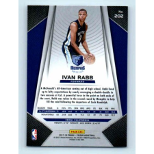 2017-18 Prizm Basketball Base # 202 Ivan Rabb gyűjthető kártya