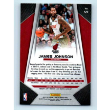 2017-18 Prizm Basketball Base # 59 James Johnson gyűjthető kártya