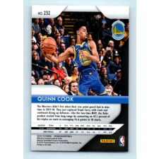  2018-19 Panini Prizm  # 232 Quinn Cook gyűjthető kártya