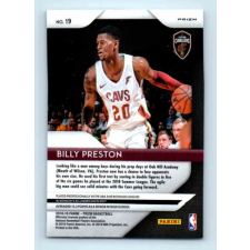  2018-19 Panini Prizm Hyper # 19 Billy Preston gyűjthető kártya