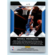  2018-19 Panini Prizm That's Savage!  # 10 Russell Westbrook gyűjthető kártya
