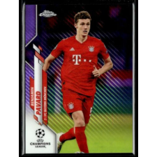 2019 Topps Chrome UEFA Champions League Purple Carbon Fiber #61 Benjamin Pavard gyűjthető kártya