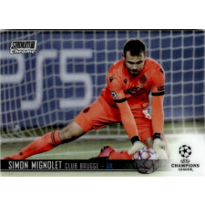 2020-21 Topps Stadium Club Chrome UEFA Champions League  #94 Simon Mignolet gyűjthető kártya