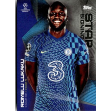  2021 Topps UEFA Champions League Summer Signings Star Signing #RL Romelu Lukaku gyűjthető kártya