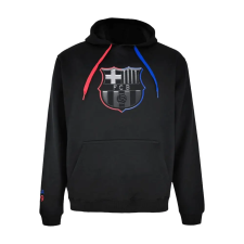  2024-25-ös fekete Barça kapucnis pulóver - 2XL férfi pulóver, kardigán