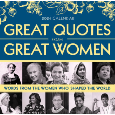  2024 Great Quotes From Great Women Boxed Calendar – Sourcebooks naptár, kalendárium