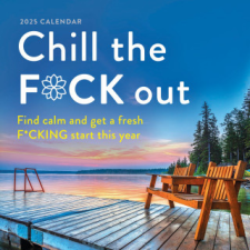 2025 Chill the F*ck Out Wall Calendar – Sourcebooks naptár, kalendárium