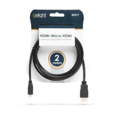  20317 Micro HDMI kábel • 2 m villanyszerelés
