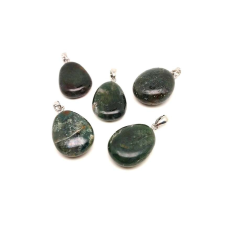  20/25mm Achát moha csepp medál medál
