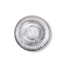  20 cm-es ezüst színű kerek tortaalátét 5 db konyhai eszköz