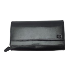 232960 002 Giorgio Carelli női pénztárca bőr fekete RFID pénztárca