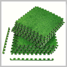 24 db prémium, összekapcsolható műfű csempe – 32 x 32 cm BY267500-2 műfű