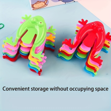  24db-os Szórakoztató Ugráló Békajáték Gyermekeknek és Családi Játékhoz kreatív és készségfejlesztő