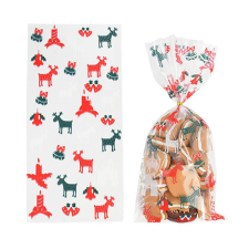  25 darabos celofán zacskó – Karácsony – Szarvas sütés és főzés