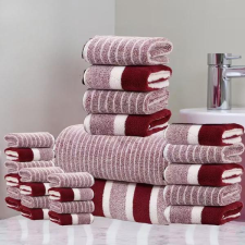  25 részes törölköző szett karmazsinvörös DV6728756-KV lakástextília