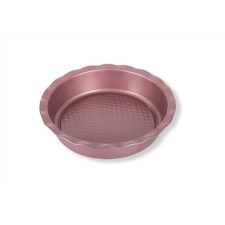 26 cm-es rózsaszín kerek tortaforma sütés és főzés