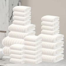  26 részes törölköző szett fehér DE7728488-F lakástextília