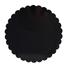  28 cm-es fekete fodros tortakarton 5 db sütés és főzés
