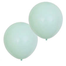  2 darabos latex lufi – Pasztell macaron színek – Zöld – 45 cm party kellék