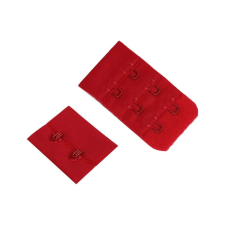 2 db rögzített melltartóhosszabbító készlet Chrysalis, szélesség 32 mm, Piros melltartó