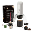 2 in 1 Utazó kávéfőző darált kávéhoz és nespresso kapszulához