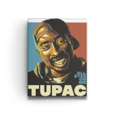2 Pac all Eyez on Me - Vászonkép grafika, keretezett kép