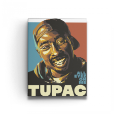  2 Pac all Eyez on Me - Vászonkép grafika, keretezett kép