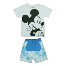  2 részes batikolt rövidnadrágos kisfiú nyári szett Mickey egér mintával gyerek ruha szett