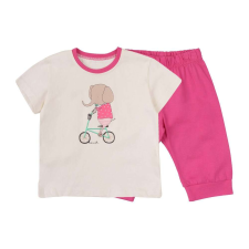 2 részes elefánt mintás szett Tej/pink (Méret: 104) gyerek ruha szett