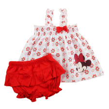  2 részes kislány nyári szett rövidnadrággal, tunikával Minnie egér mintával babaruha szett