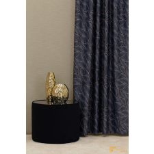  (2 szín) Arezzo nyomott dim out függöny antracit-ezüst. 280 cm lakástextília