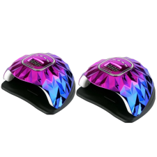 2db MŰKÖRÖM UV LED LÁMPA 200 W 45 LED - (Lila) uv lámpa