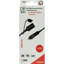 2go KFZ-Zigarettenanzünder Verlängerung 250 cm (513116) mobiltelefon kellék