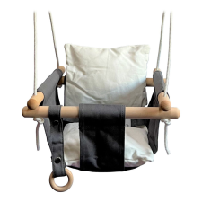 2Kids Toys Gyermek textilhinta 100% pamut fekete-fehér 50kg-ig hinta