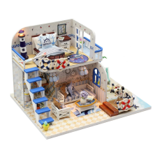 2Kids Toys Miniatűr ház Tengeriparti ház kreatív és készségfejlesztő
