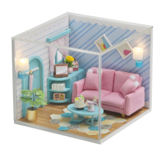  2kids toys napos nappali miniatűr háza kreatív és készségfejlesztő