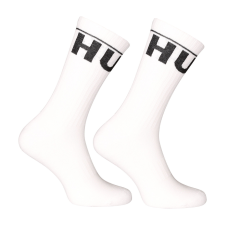 2PACK Hugo magas fehér zokni (50510647 100) L férfi zokni