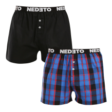  2PACK tarka Nedeto férfi klasszikus boxeralsó (2NTC006) M