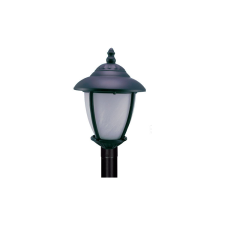 2R CB 02 S B fekete kerti lámpaoszlophoz lámpatest kültéri világítás