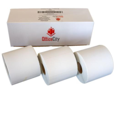  3000db 100x60mm direkt termál tekercses etikett címke (1000 címke/tekercs, 3 tekercs) etikett