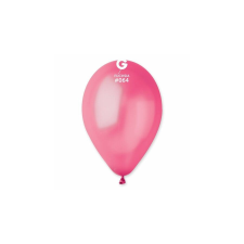 30 cm-es metál fukszia gumi léggömb - 100 db / csomag party kellék