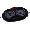 312934 VANEZ kilométeróra karbon hatású Baotian BT49QT-11, Explorer Race GT, Generic Spin modellekhez 312934 Kormányok és tartozékaik Kilométerórák, fordulatszámmérők